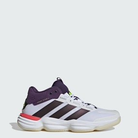 Squatting In Basketball Shoes Men's adidas Court Stabil Indoor Shoes