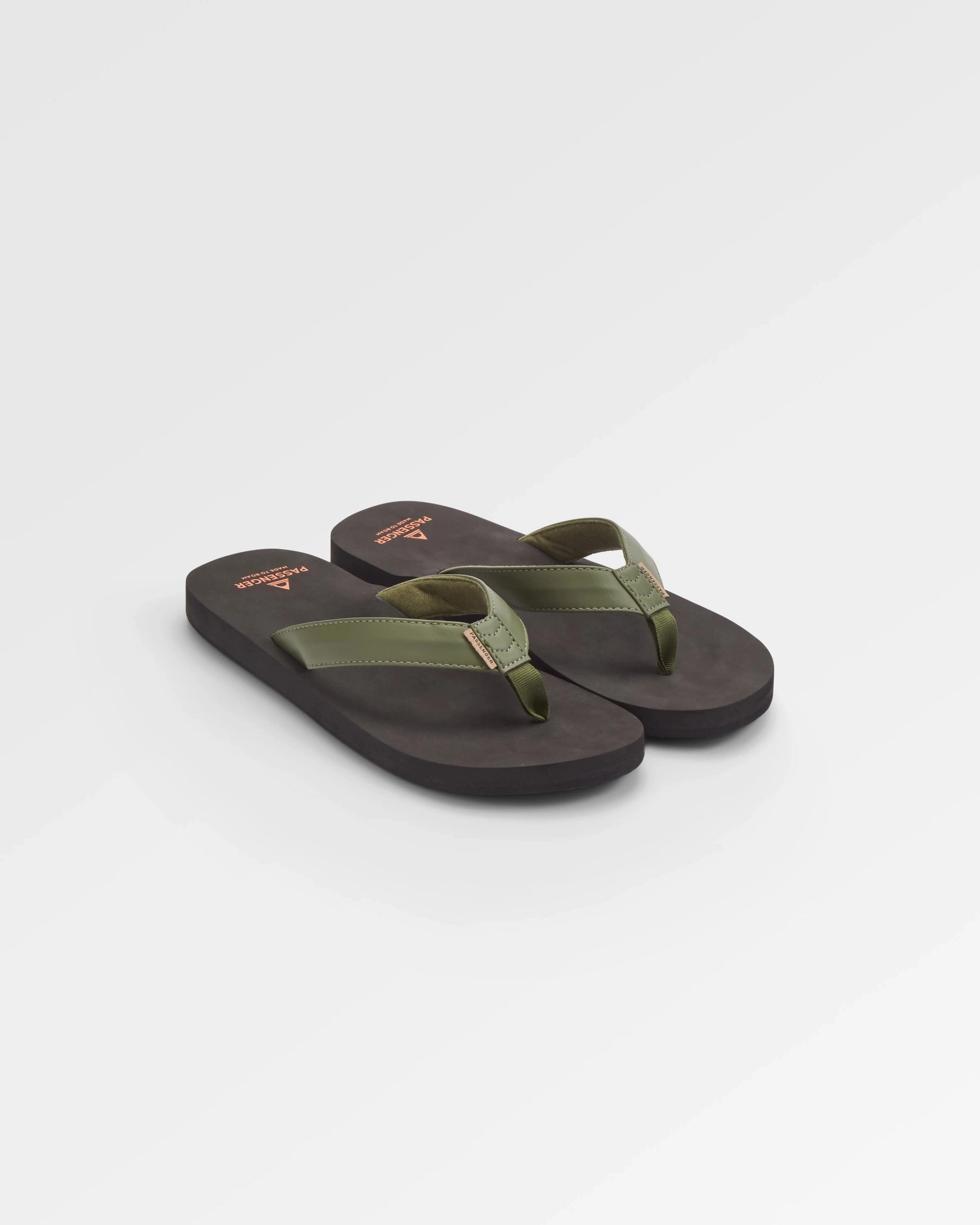 Flip Flops With Velcro Straps Santos Flip Flop - Khaki