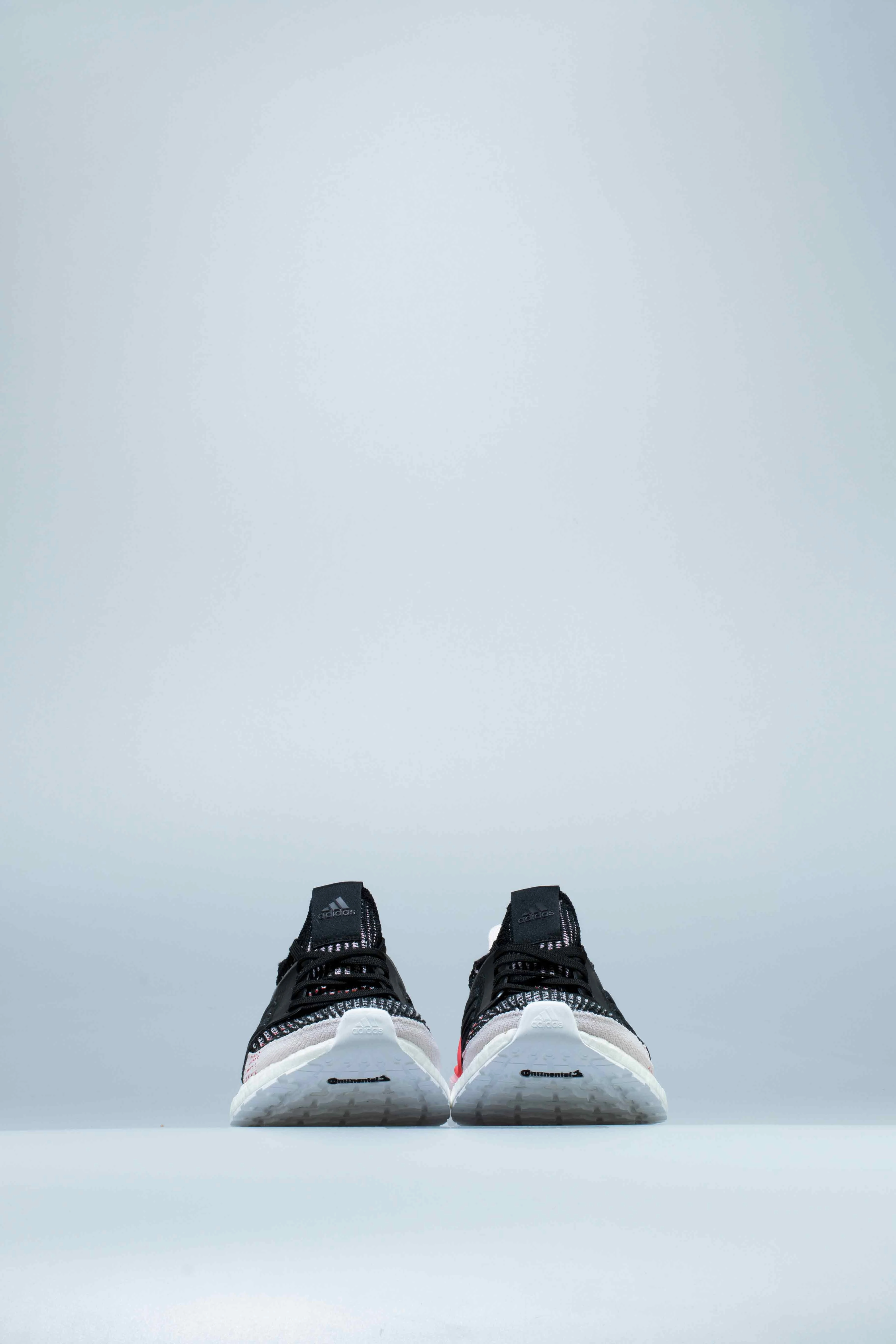 Ultraboost 19 Mens Shoe - Black/White/Laser Red Miles Running Shoes