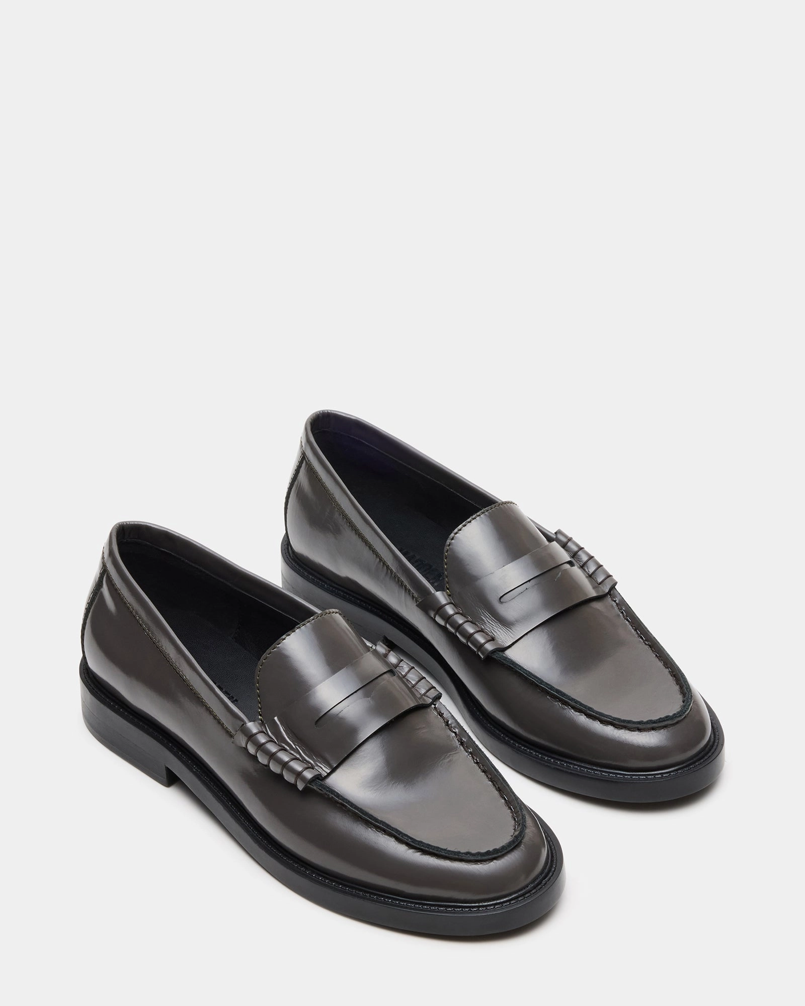 MADISON GREY LEATHER Drivers Vs Loafers