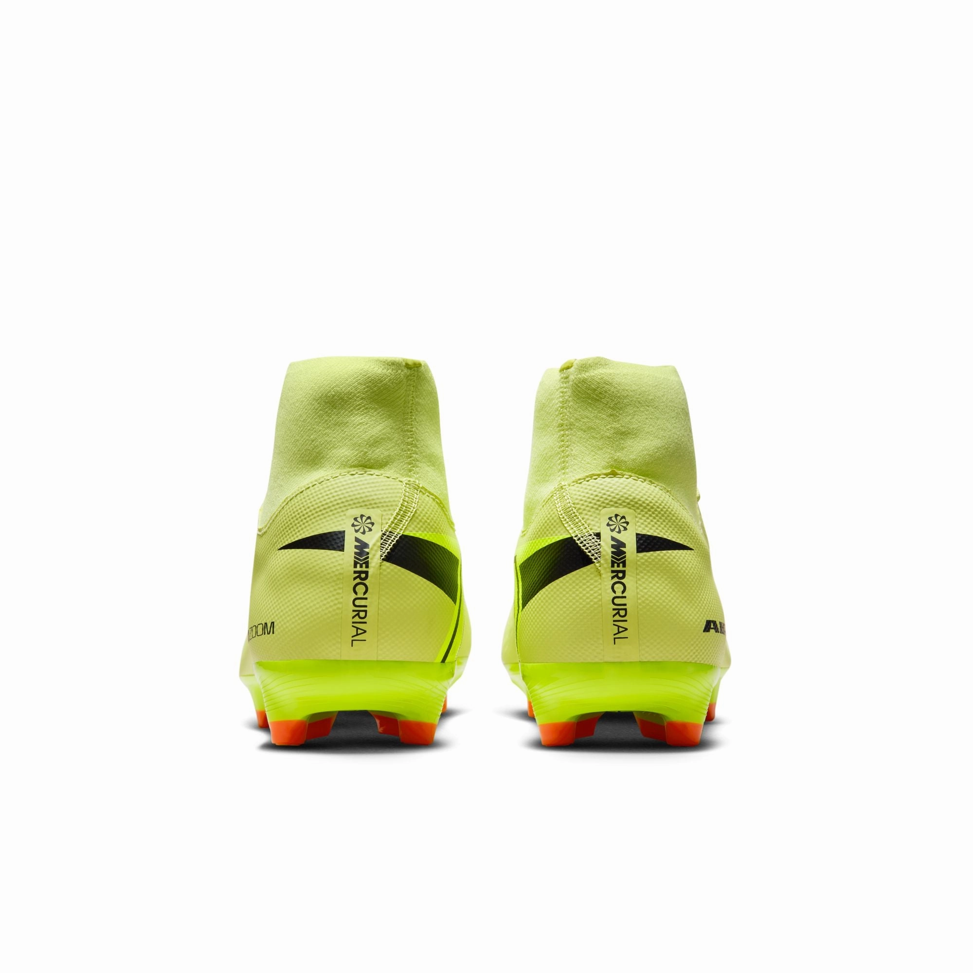 Nike Air Zoom Mercurial Superfly 10 Academy FG Firm Ground Soccer Cleats - Limelight/Volt-Hyper Crimson
