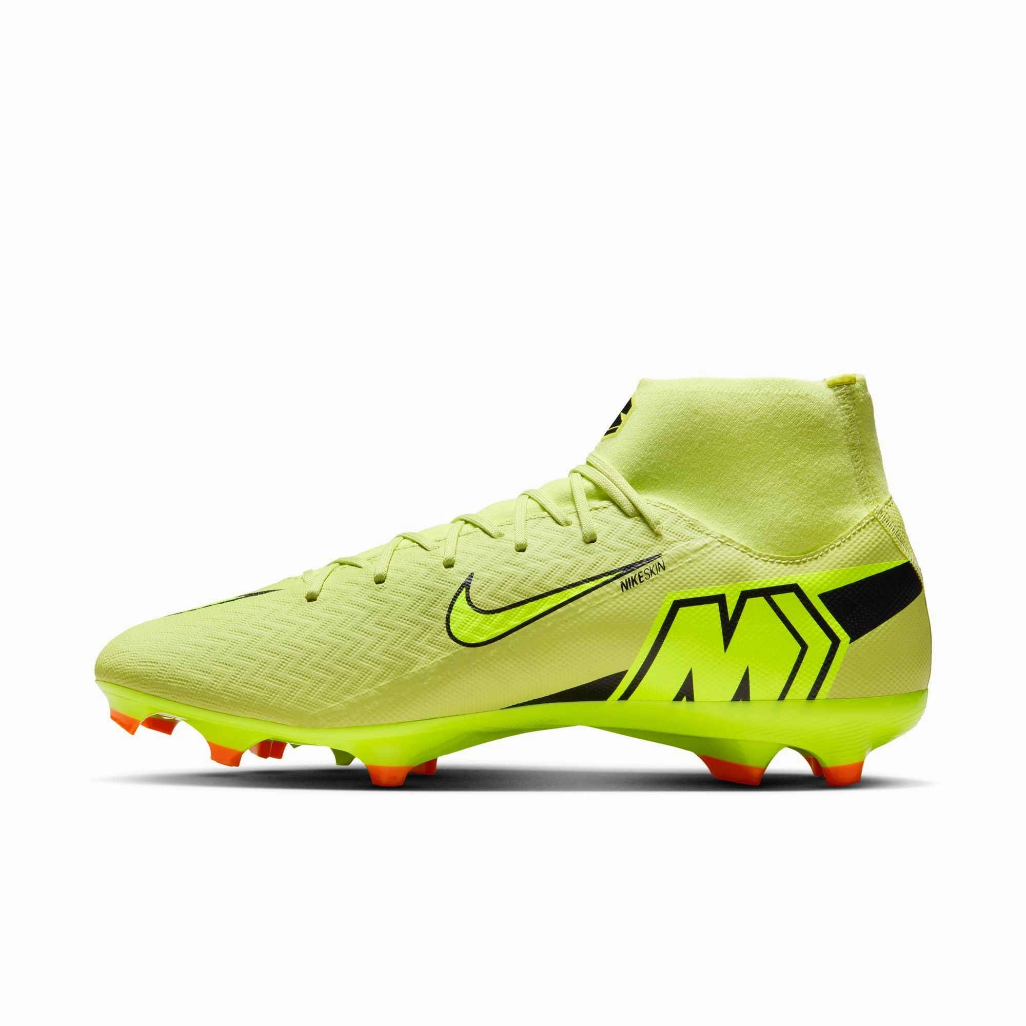 Nike Air Zoom Mercurial Superfly 10 Academy FG Firm Ground Soccer Cleats - Limelight/Volt-Hyper Crimson Phantom Gx 2 Elite Lv8 Fg Low-top Soccer Cleats