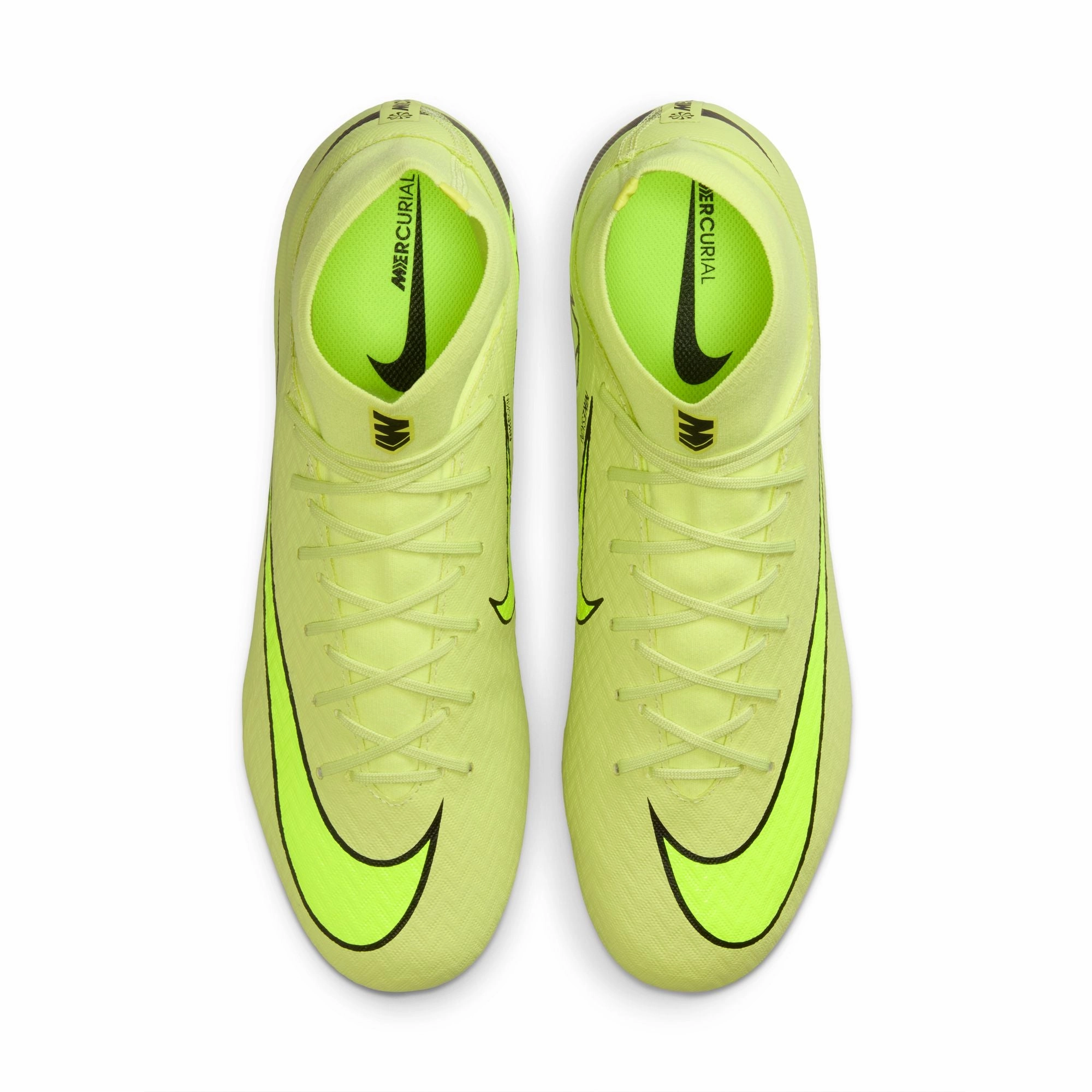 Nike Air Zoom Mercurial Superfly 10 Academy FG Firm Ground Soccer Cleats - Limelight/Volt-Hyper Crimson Soccer And Softball Cleats Difference