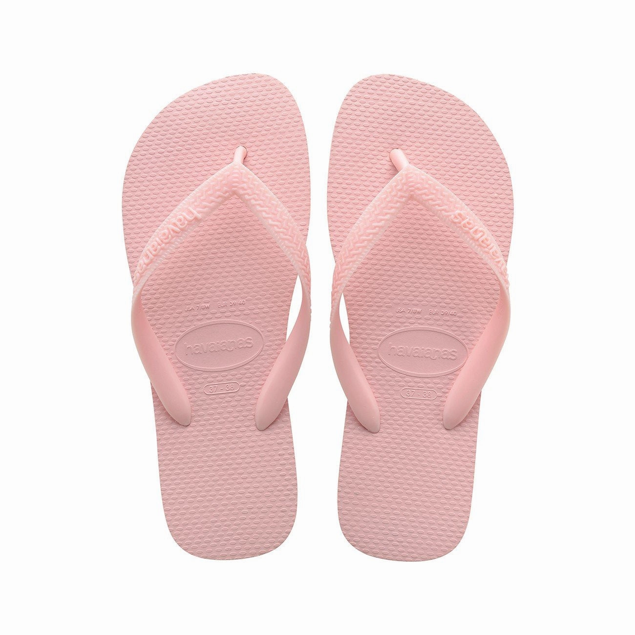 Double Layer Flip Flops HAVAIANAS TOP - PEARL PINK