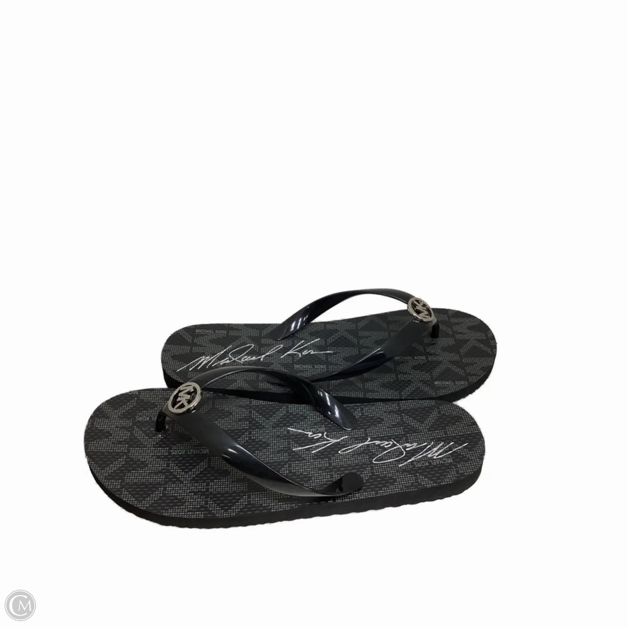 Runner Flip Flops Sandals Flip Flops By Michael By Michael Kors In Black, Size: 11