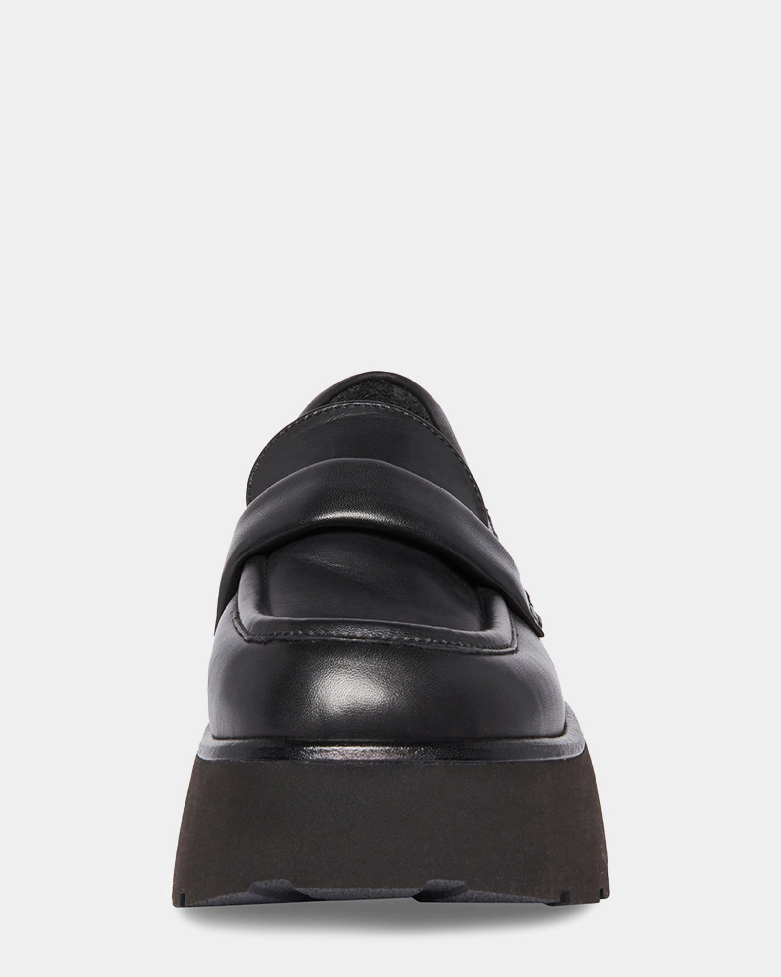 JAXI BLACK LEATHER - SM REBOOTED Bass Tassel Loafers