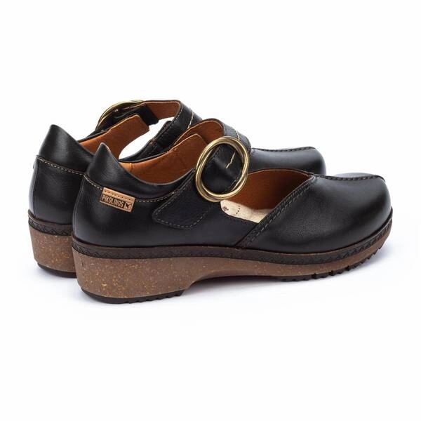 Very Comfortable Mary Jane Shoes Pikolinos Granada W0W-4837 Mary Jane Black (Women's)