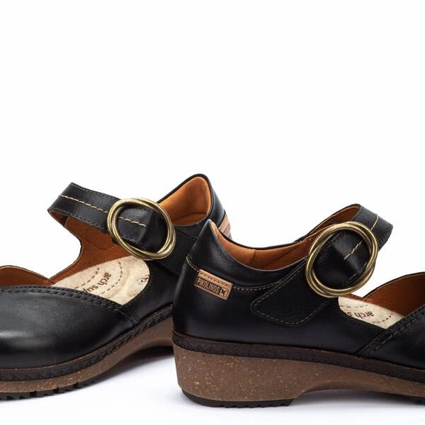 Robeez Mary Jane Shoes Pikolinos Granada W0W-4837 Mary Jane Black (Women's)