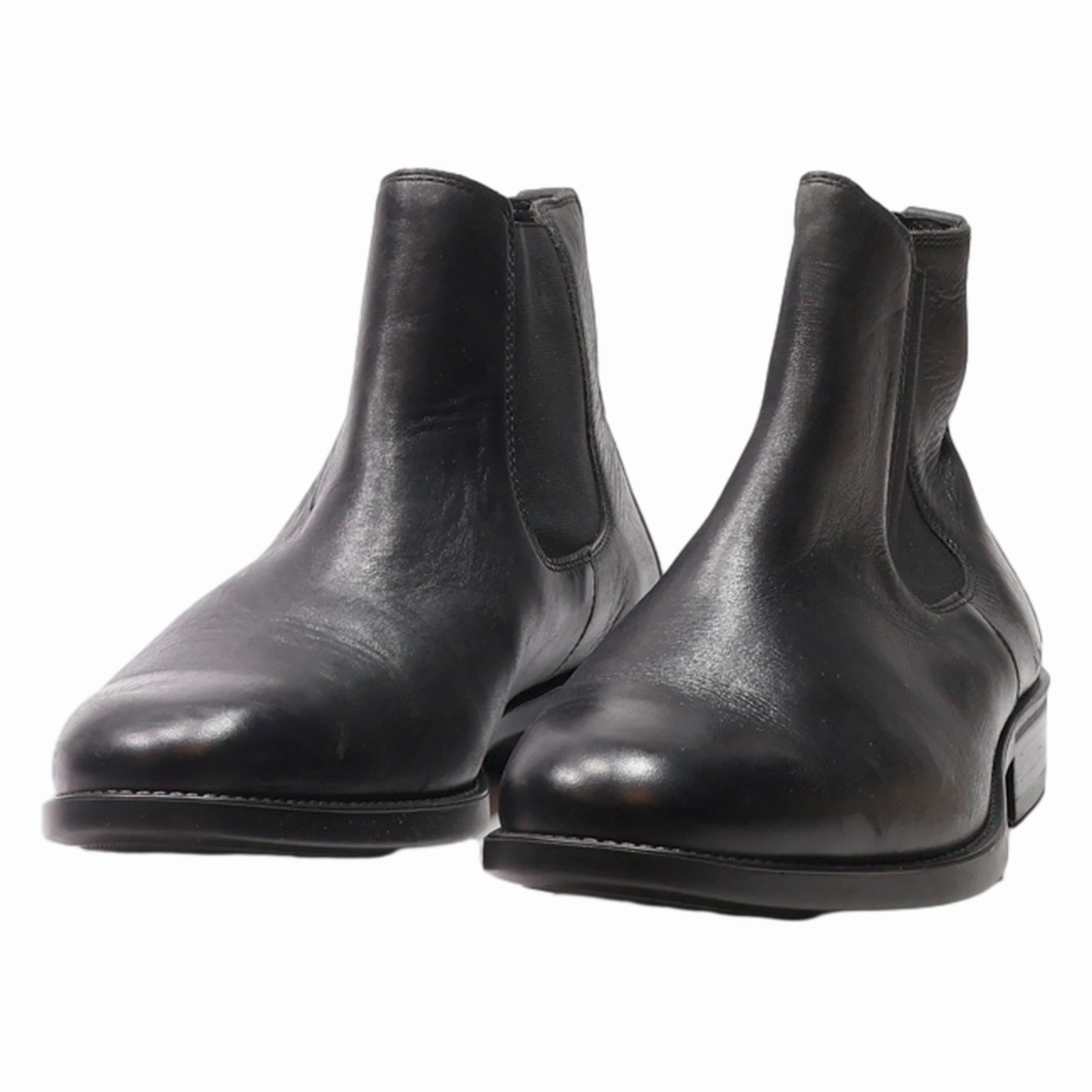MEPHISTO Chelsea Boots Black Leather Mens UK 7 Chelsea Boots Or Combat Boots