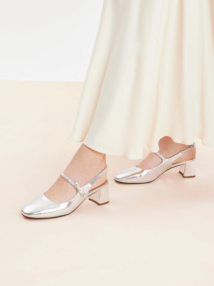 Spongebob Squarepants High Heels Vika Pearl Mary Jane Pumps