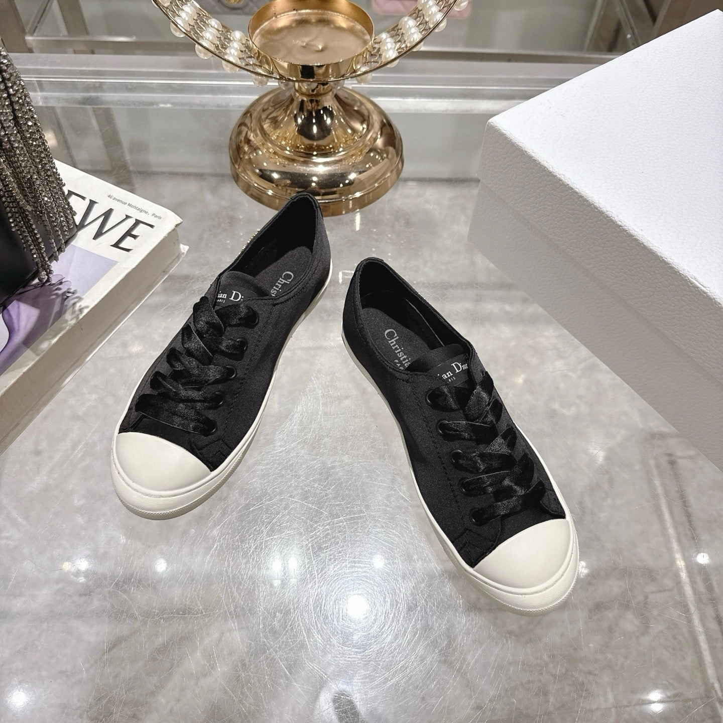 Flat Dancing Shoes SE1670 Dioriviera Dior Lucky Sneaker / Size5-11