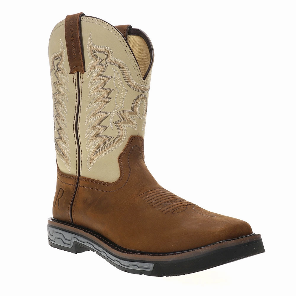 Walnut 12 Inch Electrical Wide Soft Toe Work Boots Best Steel Toe Work Boots Waterproof