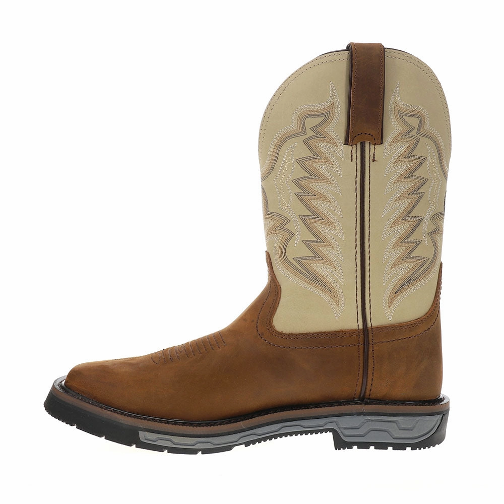 Walnut 12 Inch Electrical Wide Soft Toe Work Boots Best Work Boots No Laces