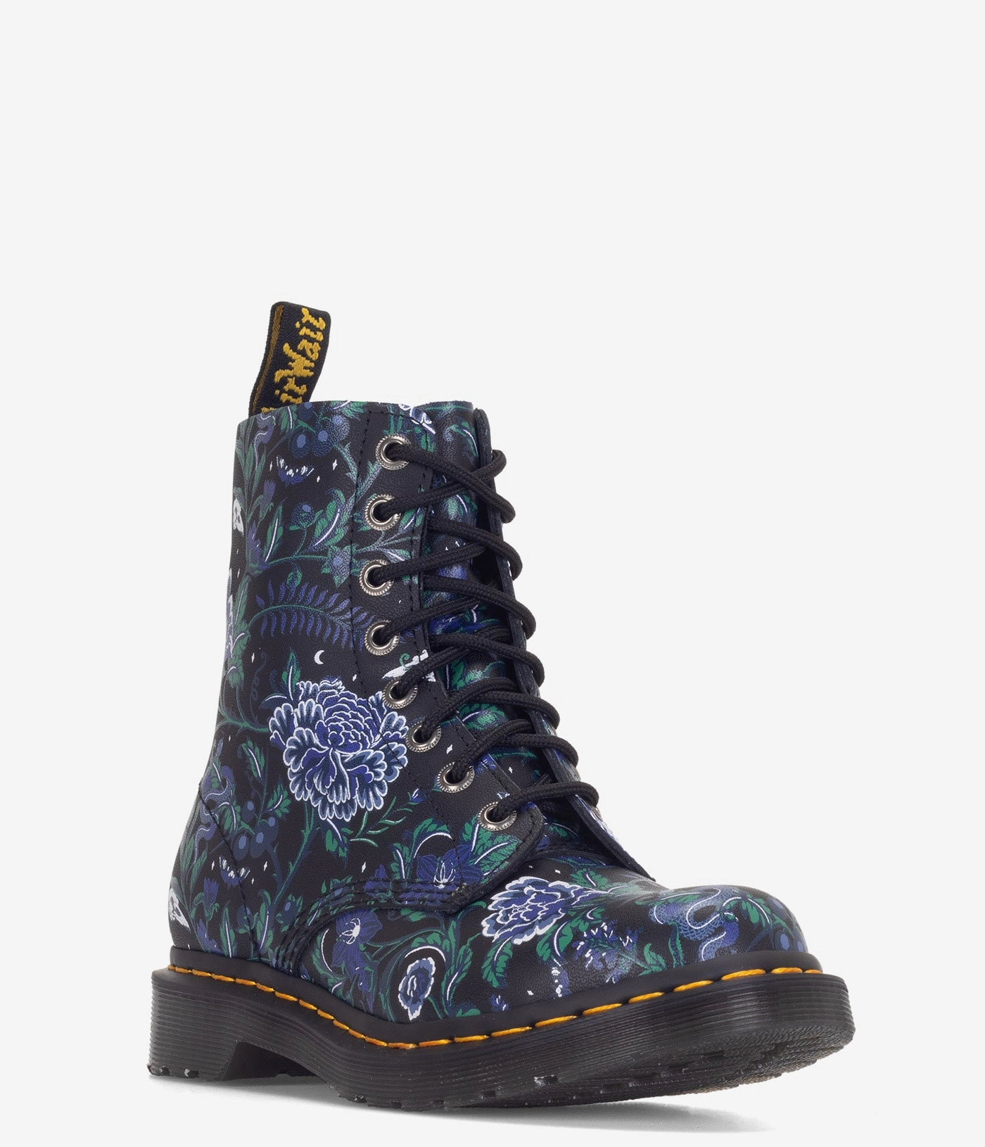 Dr. Martens 1460 Pascal Mystic Floral Lace Up Boots - Women Chelsea Boots Refined Stitch