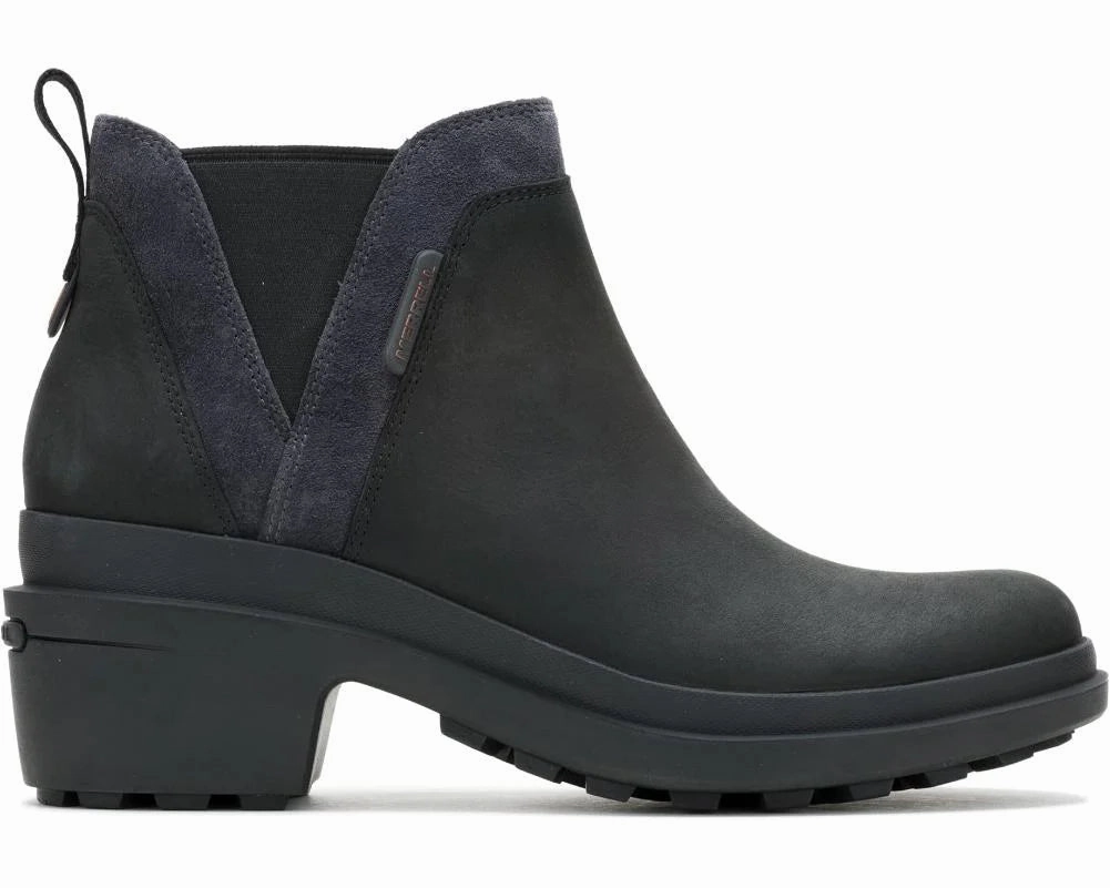 Citizen Low Waterproof Merrell Women's Chateau III Waterproof Boot - Black