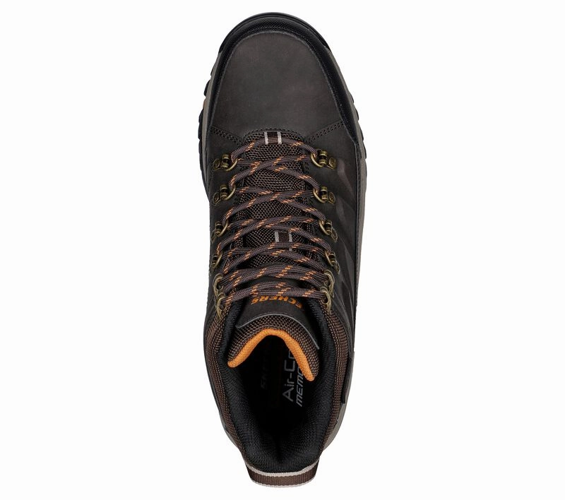 Men's Wide Fit Skechers 204642 Relment Daggett Hiking Boots Grisport Hiking Boots