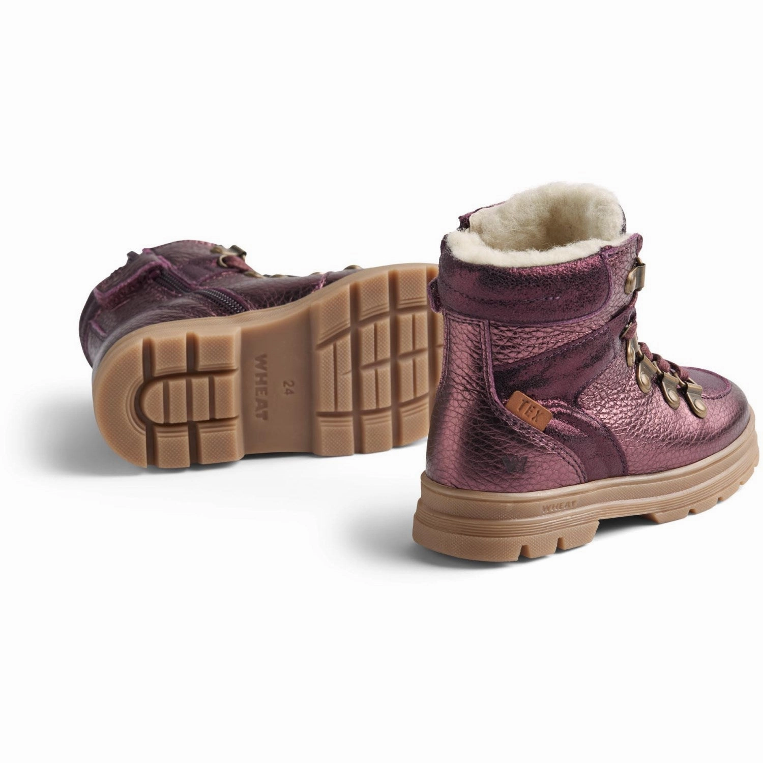 Timberland Keele Ridge Mid Waterproof Hiking Boots Wheat Bordeaux Winterboot Toni Hiker Tex