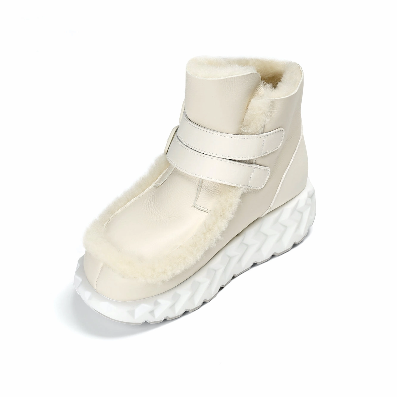 JABARA MONTI WHITE Keen Winter Hiking Boots