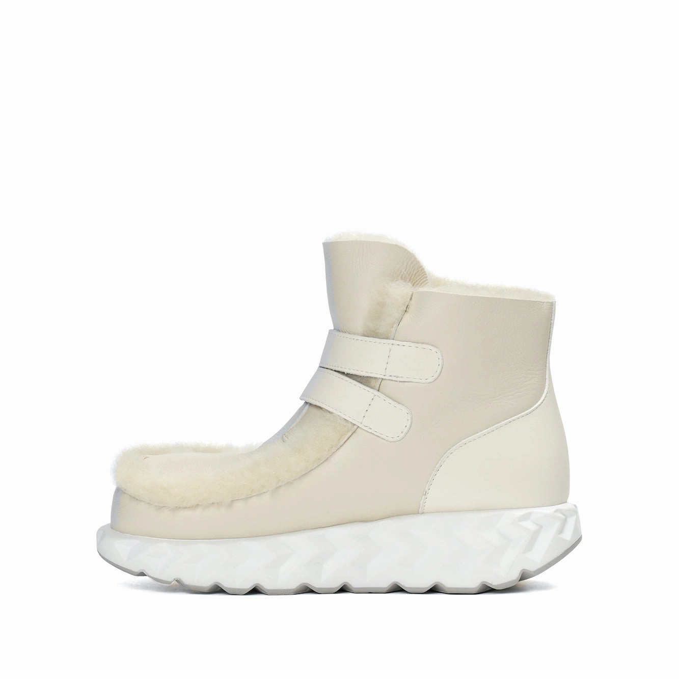 JABARA MONTI WHITE Anthropologie Hiking Boots