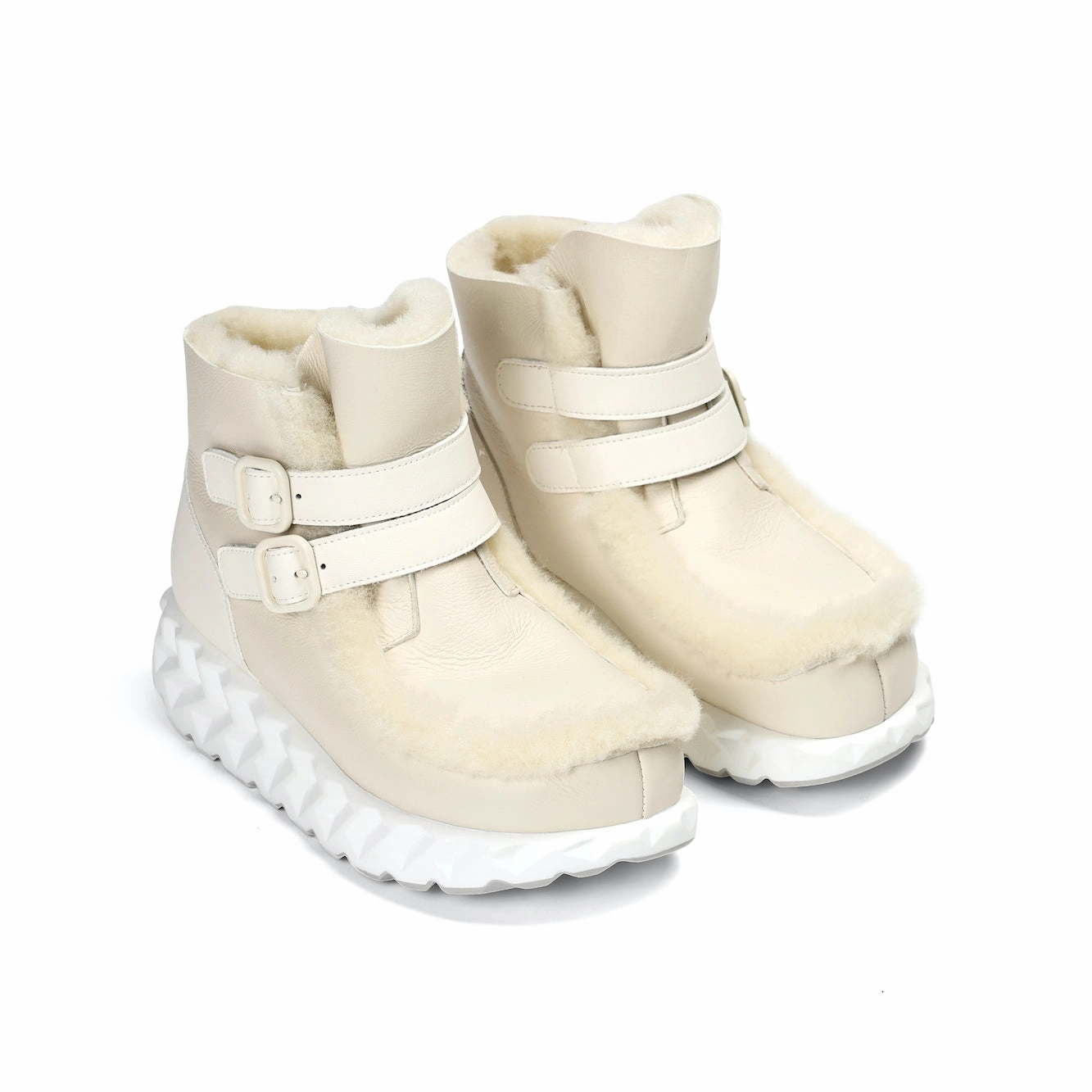 Hiking Boots Usa Made JABARA MONTI WHITE