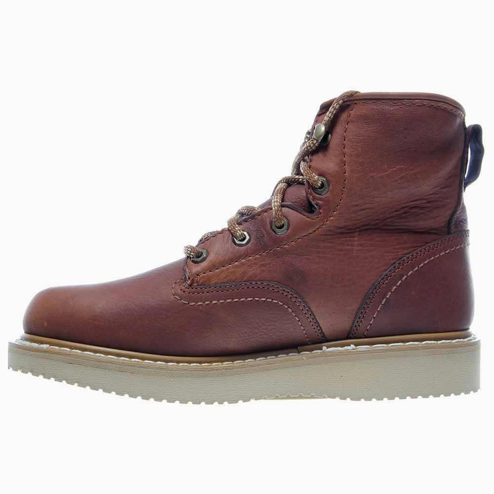 Wedge 6 Inch Slip Resistant Soft Toe Work Boots