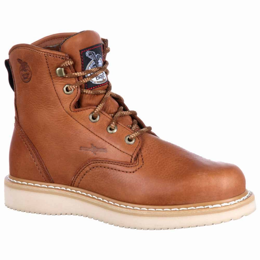 Wedge 6 Inch Slip Resistant Soft Toe Work Boots Boots For Work And Casual