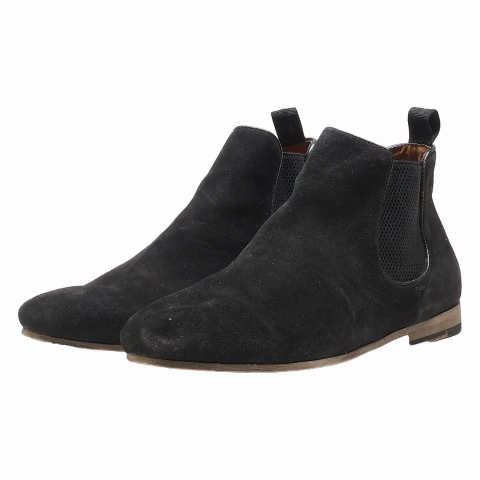 WALK Chelsea Boots Black Synthetic Womens UK 7 Autumn Chelsea Boots