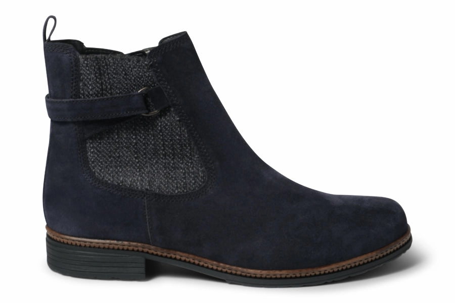 Taupe Ankle Boots GAB WOLF NAVY