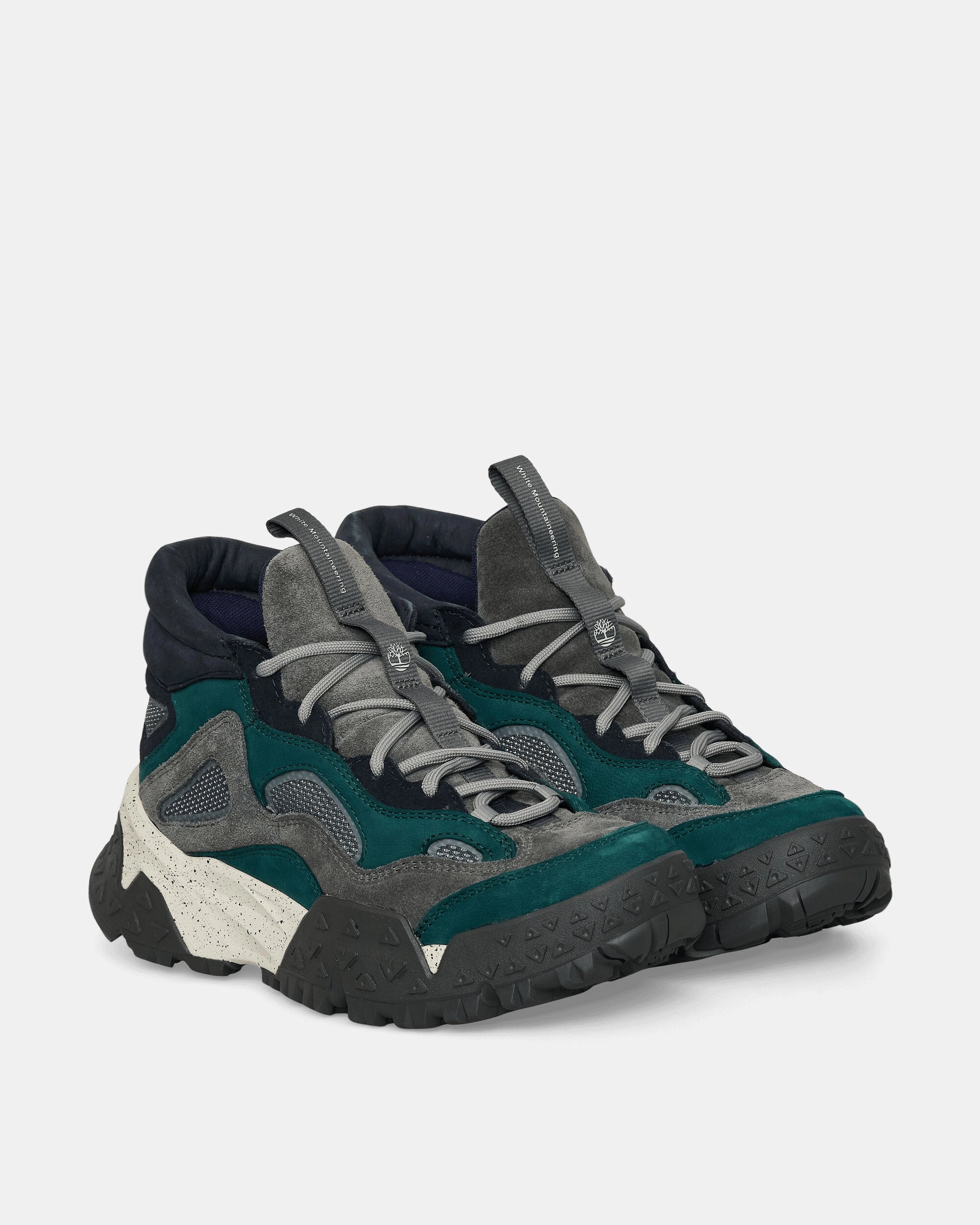 White Mountaineering Motion Scramble Hiking Boots Grey / Teal Adidas Originals Hiking Boots