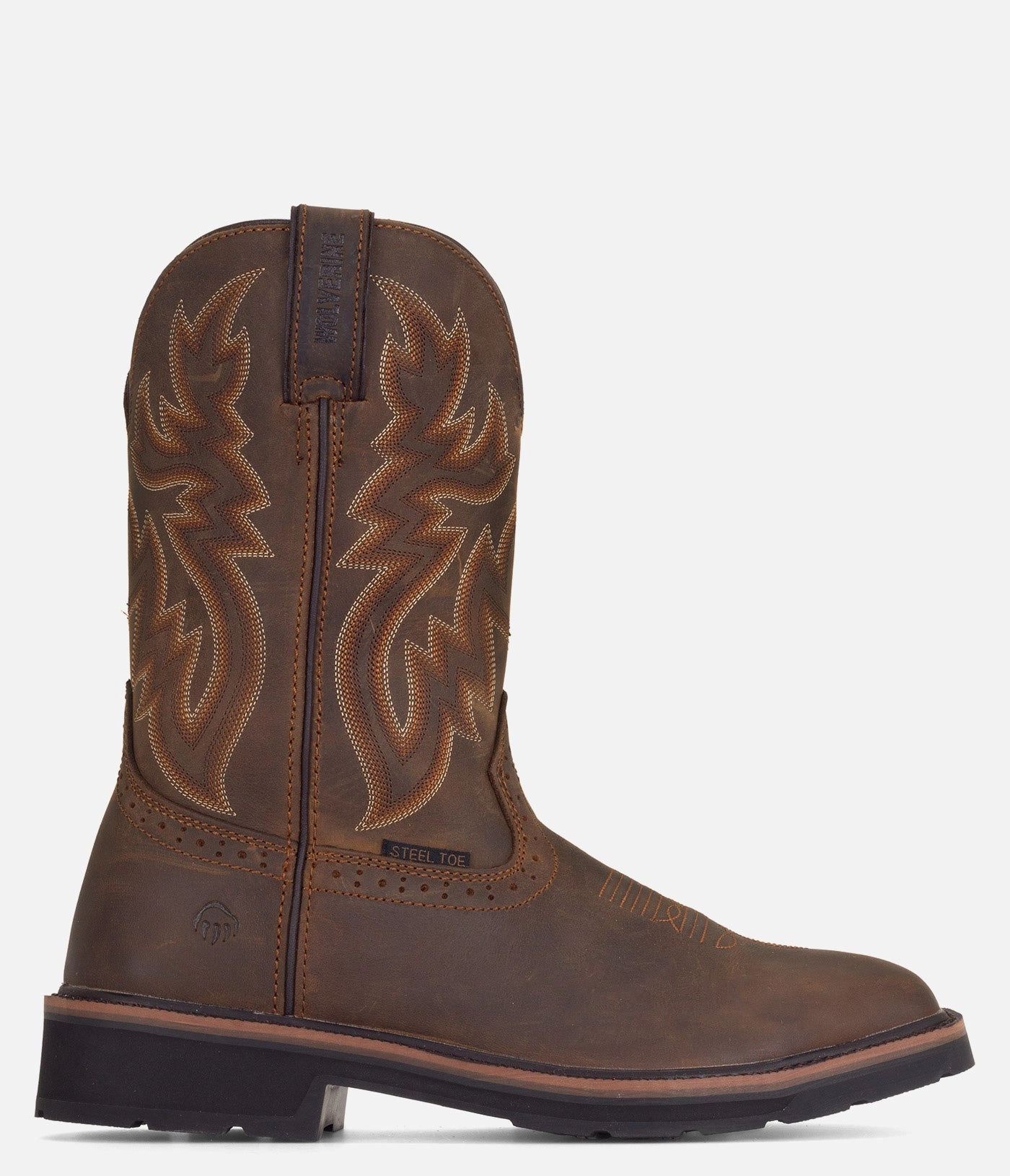 Non Slip Winter Boots Wolverine Rancher Square Toe Safety Toe Wellington Boot - Men