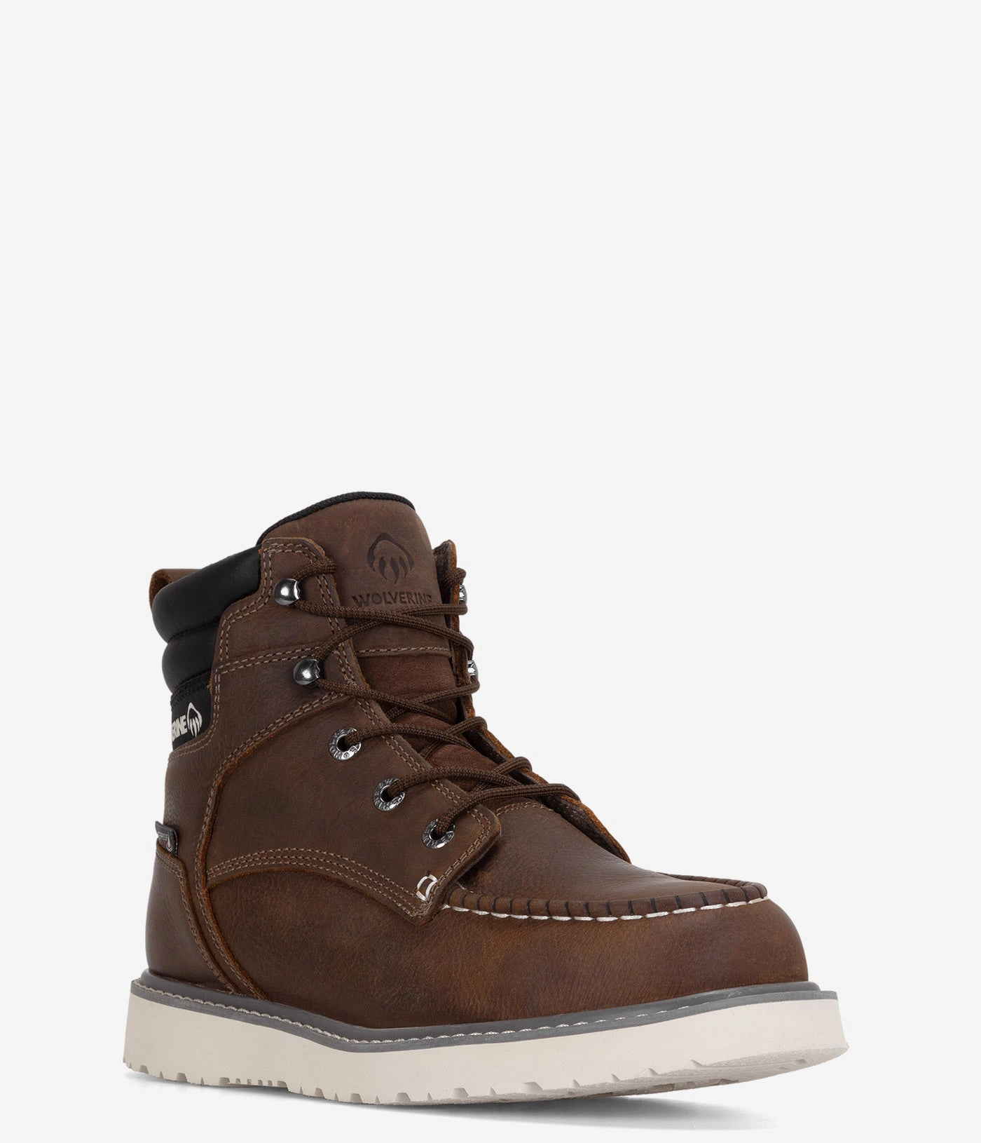 Wolverine Trade Wedge 6" Moc-Toe Steel Toe Waterproof Work Boot - Men Floral Cowboy Boots