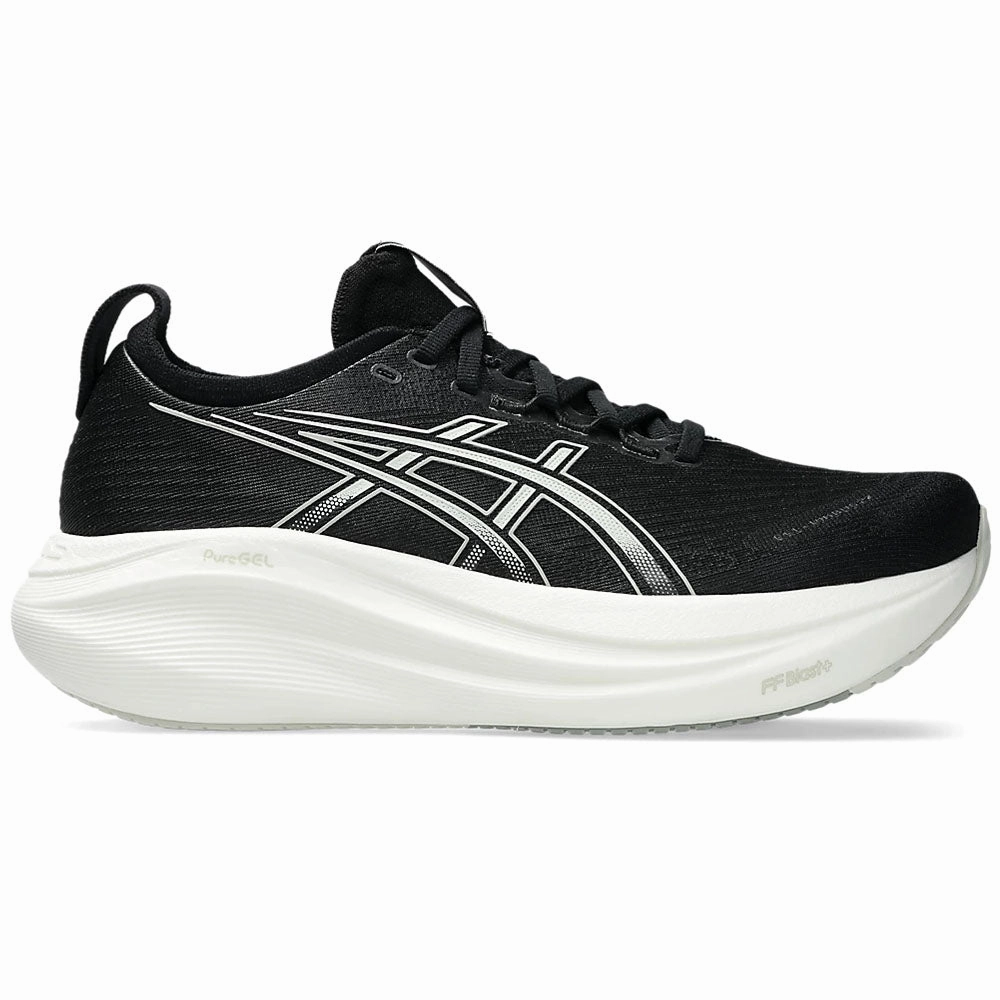 Women's Asics Gel-Nimbus 27, Black/Lake Grey, 10.5 B Medium Asics Gel-kumo Lyte 2 Running Shoes
