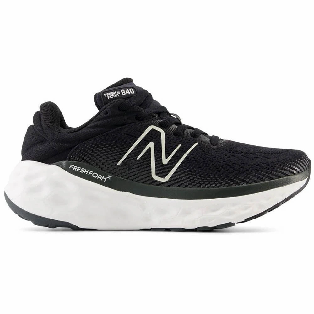 New Balance Trek Shoes Women's New Balance Fresh Foam X 840v1, Black/Magnet, 9.5 B Medium