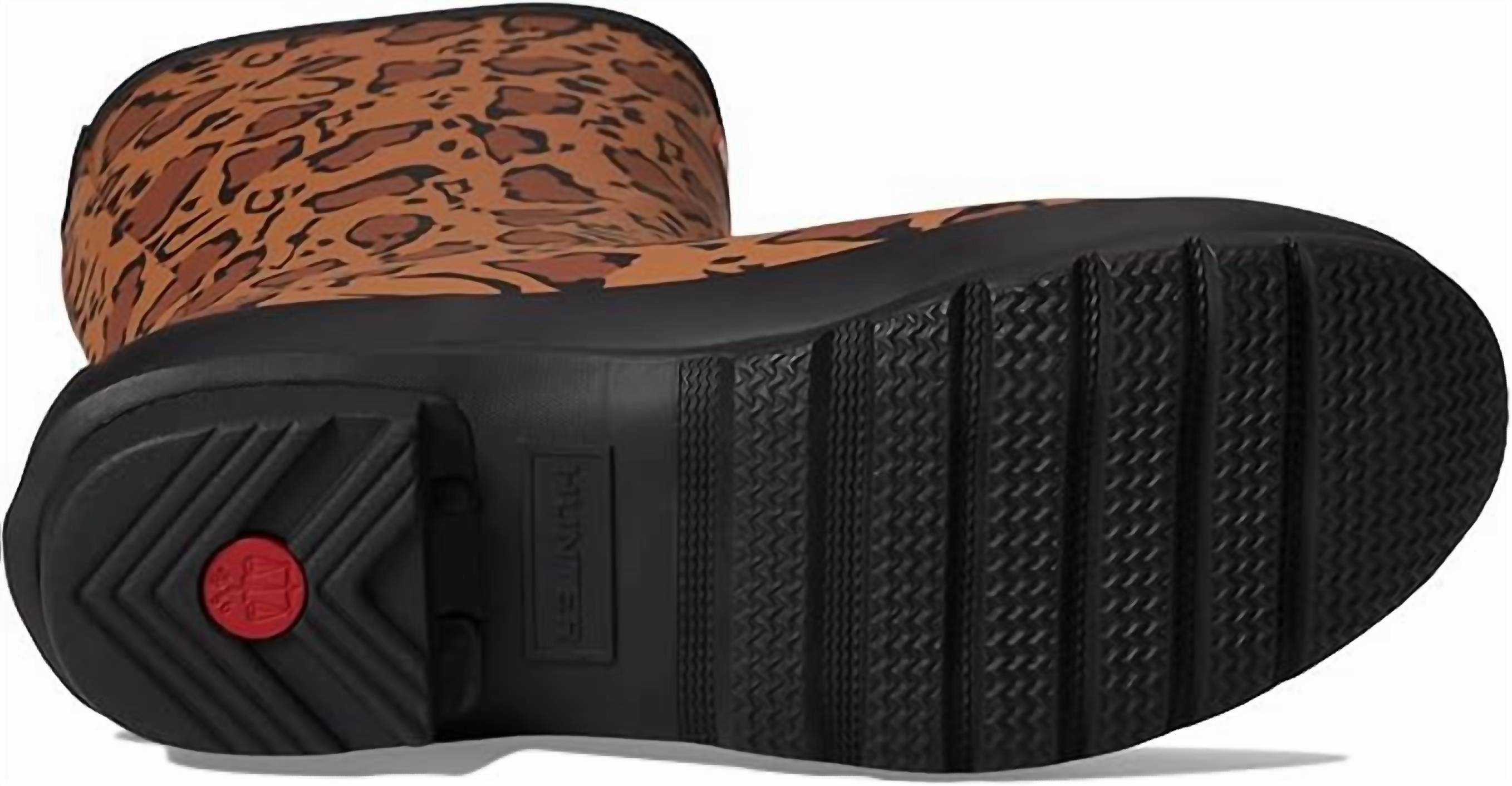 Women's Original Short Leopard Print Boots In Rich Tan/saddle/black Xti Chelsea Boots