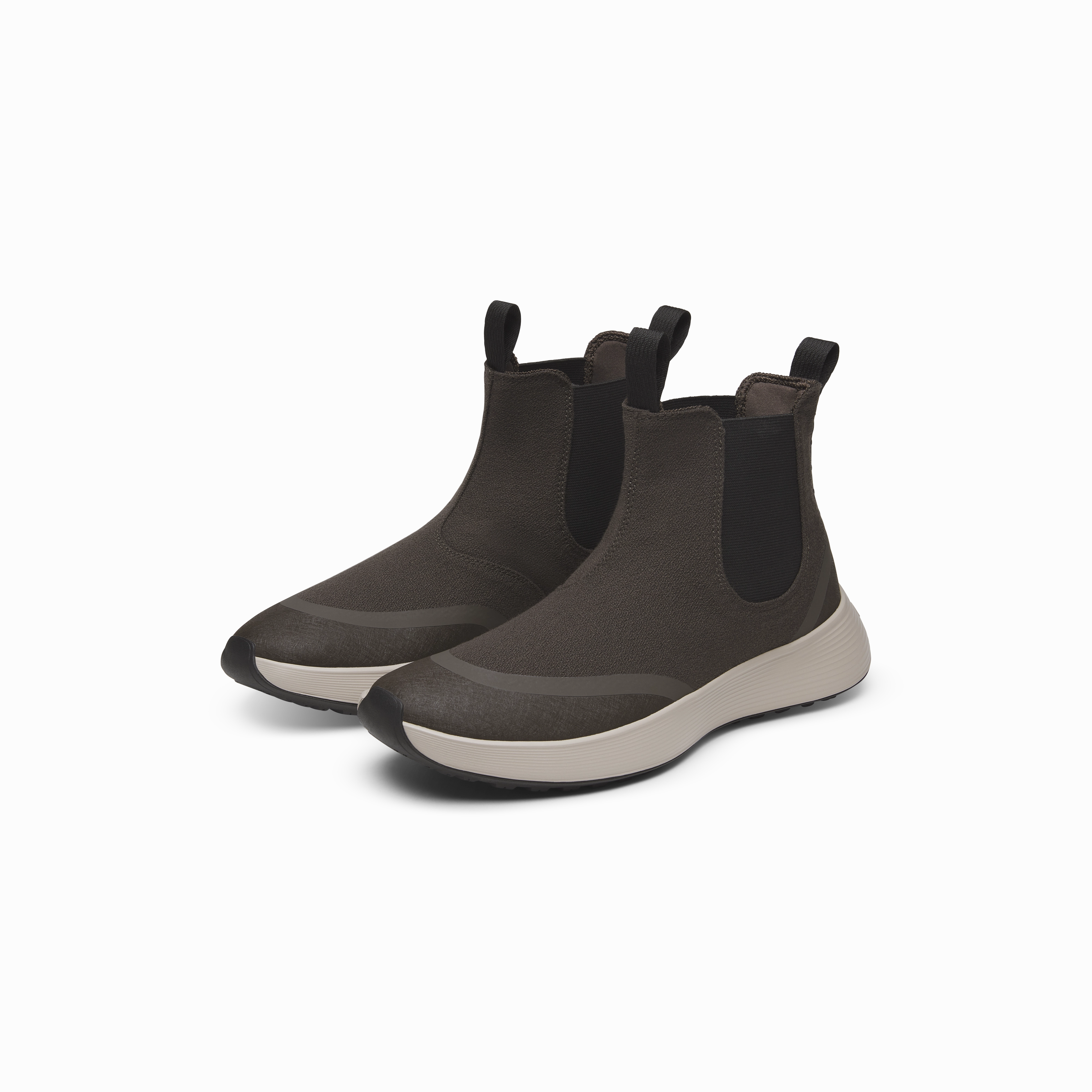 Women's Runner Chelsea Protect - Rustic Brown (Rugged Beige Sole) Lug Water-resistant Chelsea Boots