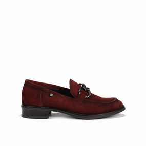 Loafers With Skirts Womens Dorking Harvard Calf in Brick