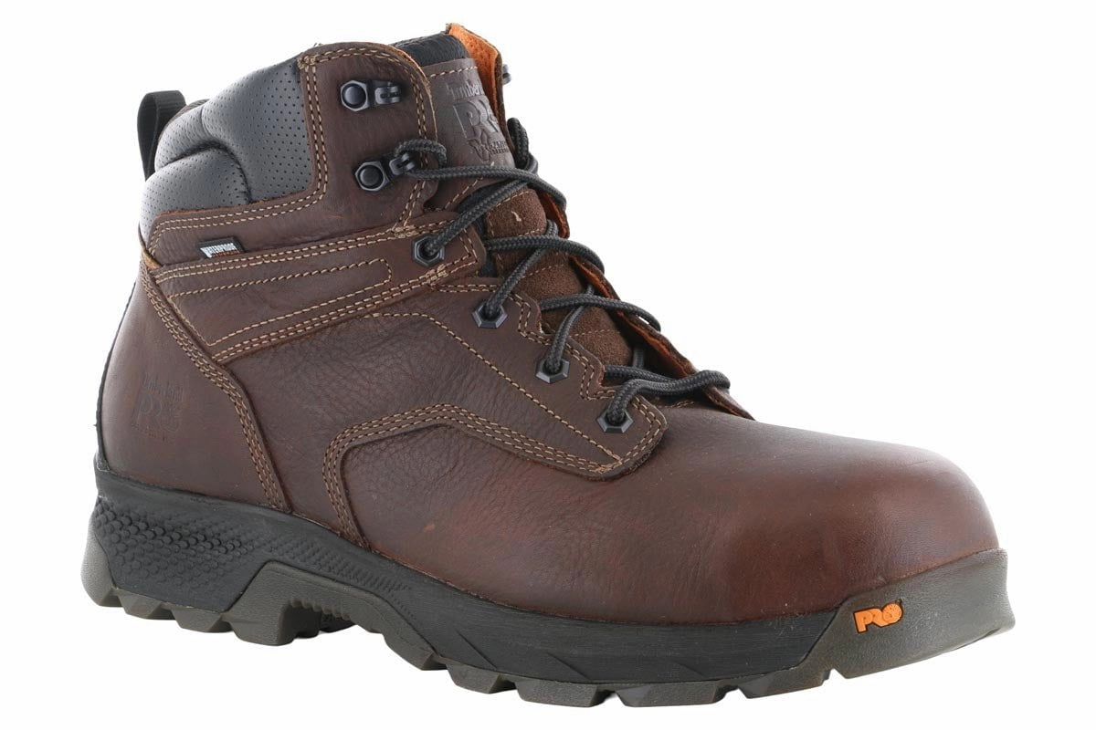 Timberland PRO Titan EV 6" Composite Toe WP Boot Brown Eco Work Boots