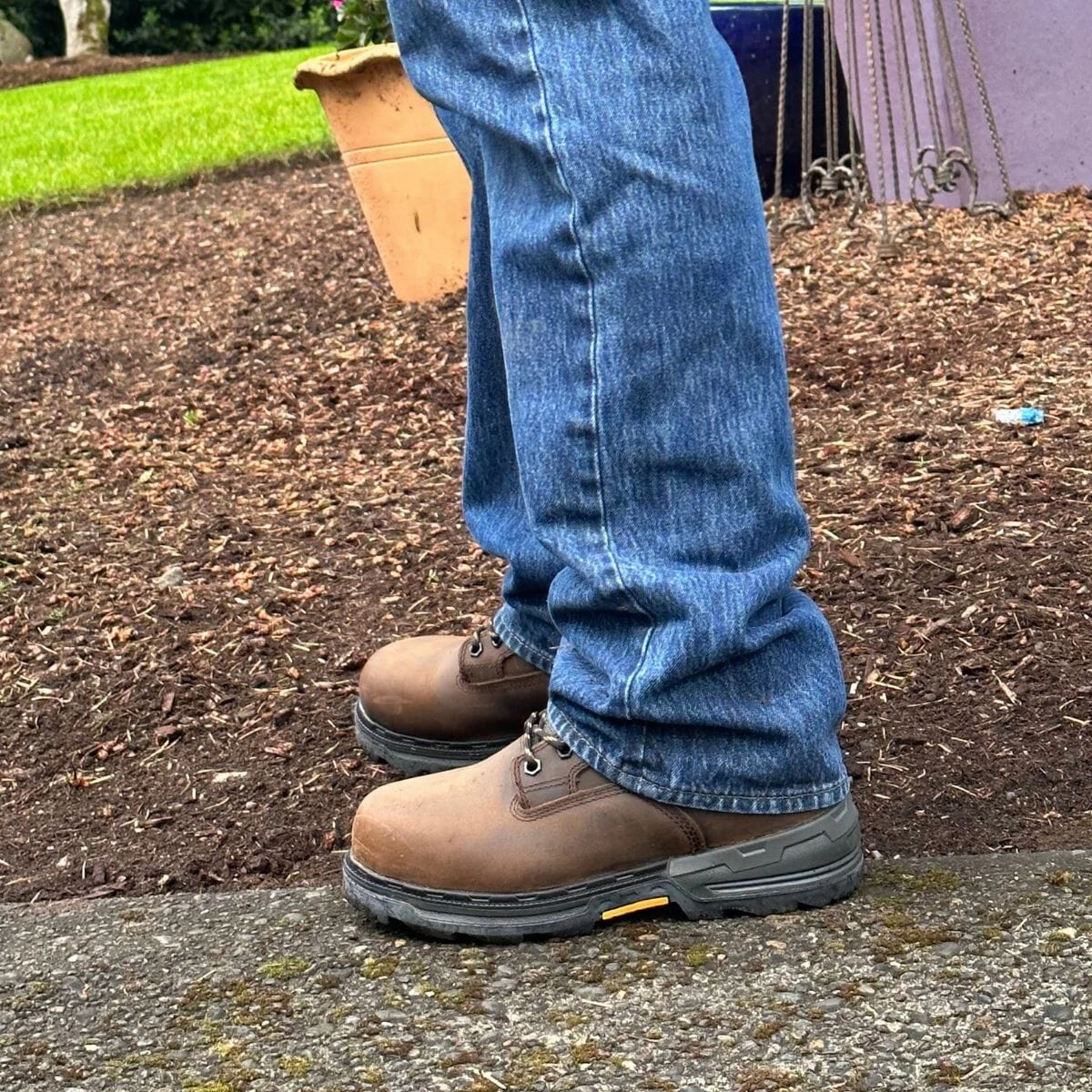 Best Winter Steel Toe Work Boots CHINOOK SAWHORSE 6" WATERPROOF SOFT TOE WORK BOOT MEN'S