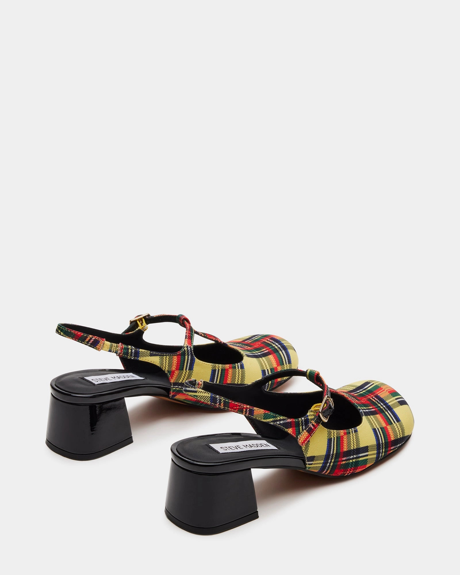 Original 1920s Mary Jane Shoe POSH YELLOW MULTI