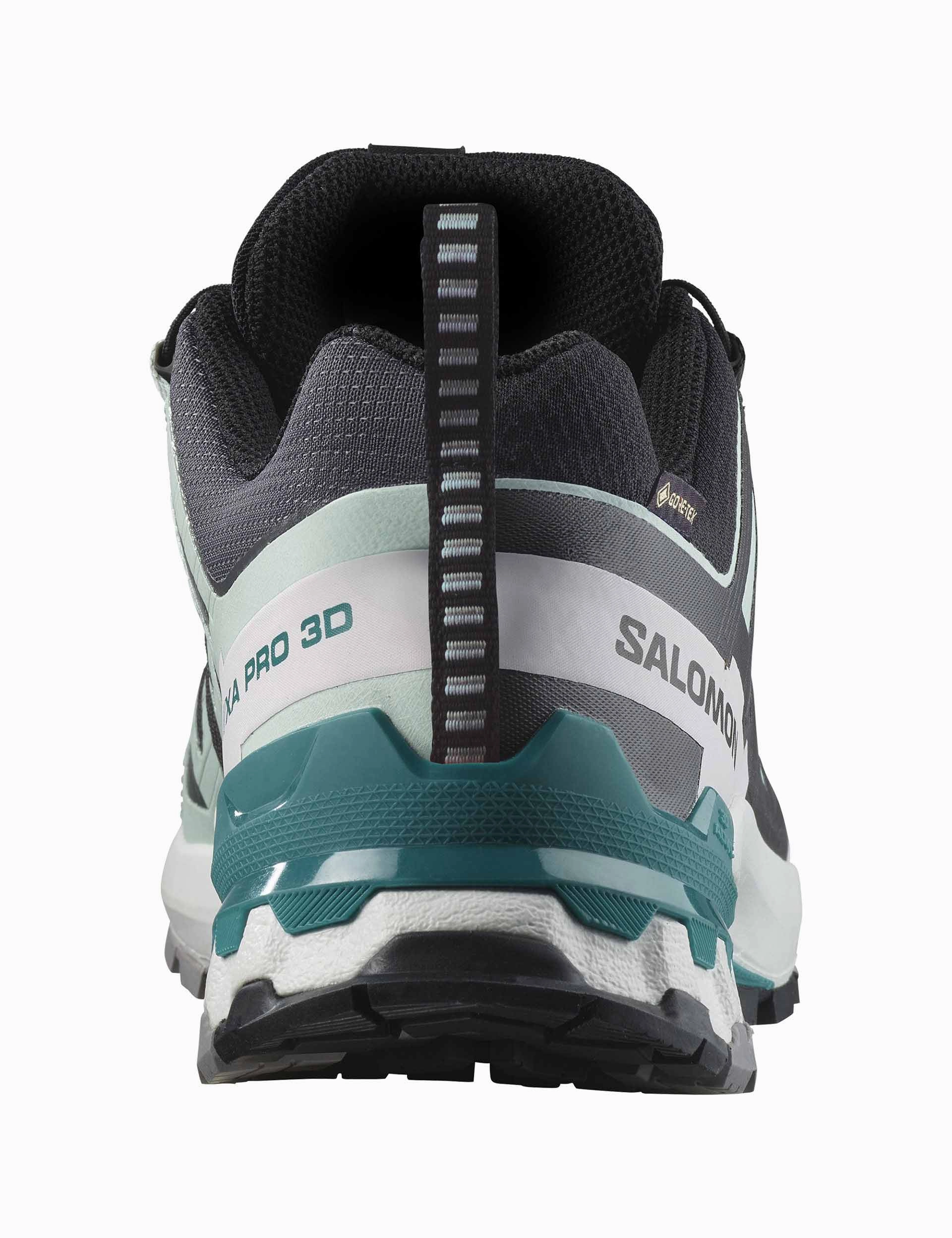 Best Tennis Shoes For Trail Walking XA Pro 3D V9 Gore-Tex - Black/Bleached Aqua/Harbor Blue