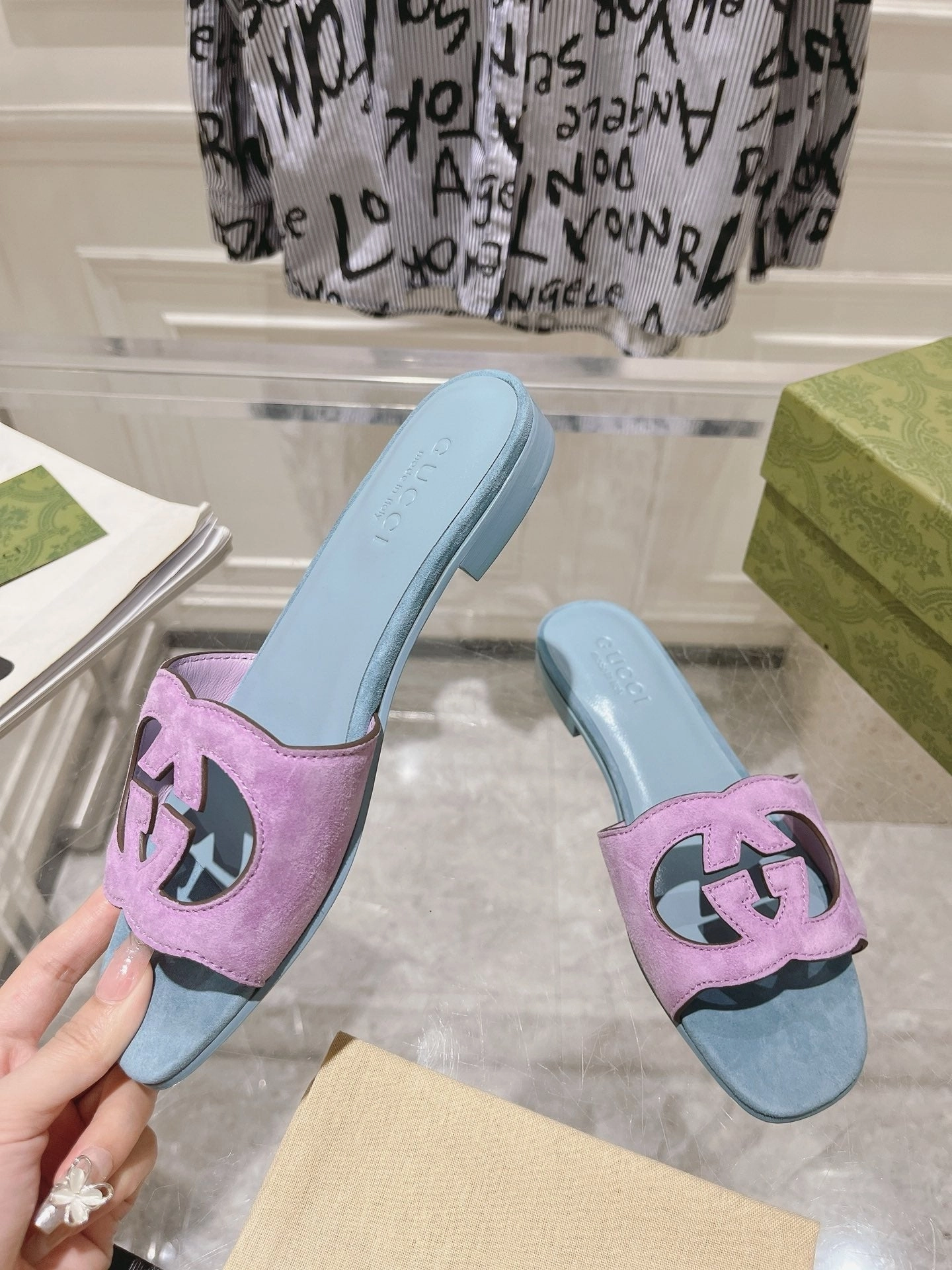 Classic Shoes SE1394 GC Silde Sandals / Size5-11